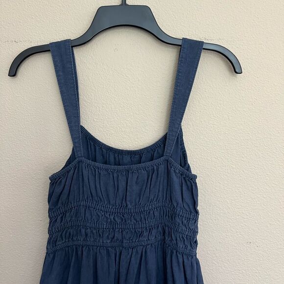 Madewell Linen Blend Sophie Tank Wide Leg Jumpsuit - Picture 9 of 11